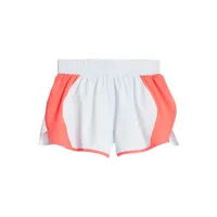 shorts puma ultraweave velocity blanc orange, taille xs