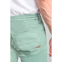pantalon chino jogg vert d'eau