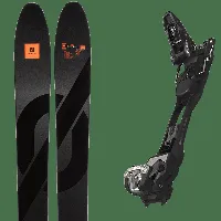pack ski freerando armada short pants paradox 23 + fixations homme noir / orange taille 168 2023