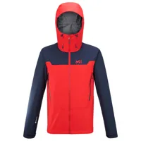 millet - kamet light gtx jacket - veste imperméable taille l, rouge