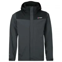 berghaus - hillwalker interactive shell jacket - veste imperméable taille 3xl, gris/noir