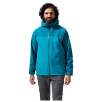 berghaus - hillwalker interactive shell jacket - veste imperméable taille s, bleu