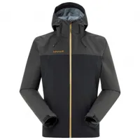 lafuma - track 3l jacket - veste imperméable taille l, noir/gris