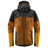 haglöfs - spitz gtx pro jacket - veste imperméable taille xxl, brun