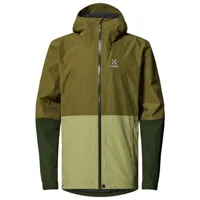 haglöfs - finch proof jacket - veste imperméable taille xxl, vert olive