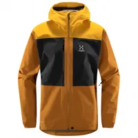 haglöfs - front proof jacket - veste imperméable taille m, brun