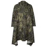 seeland - taxus camo rain poncho - poncho taille one size, vert olive