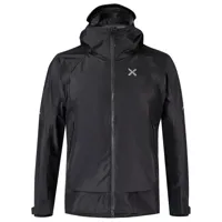 montura - argo 2 jacket - veste imperméable taille s, gris/noir