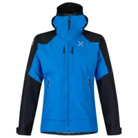 montura - cliff jacket - veste imperméable taille m, bleu
