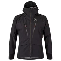 montura - line jacket - veste imperméable taille s, noir/gris