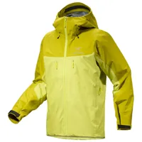 arc'teryx - alpha jacket - veste imperméable taille l, jaune