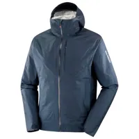 salomon - bonatti waterproof jacket - veste imperméable taille xxl, bleu