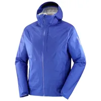 salomon - bonatti waterproof jacket - veste imperméable taille s, bleu