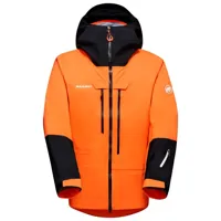mammut - haldigrat air hardshell hooded jacket - veste imperméable taille s, orange