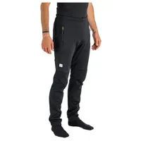 sportful - engadin wind pant - pantalon de ski de fond taille xl, noir