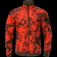 härkila - wildboar pro reversible fleecejacke - veste polaire taille 3xl, rouge