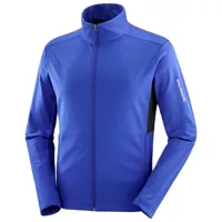 salomon - gore-tex infinium windstopper jacket - veste de ski de fond taille xl, bleu
