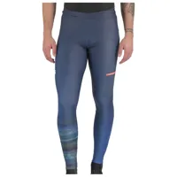 sportful - apex tight - pantalon de ski de fond taille s, bleu