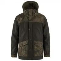 fjällräven - värmland wool jacket - parka taille l;m;xl;xxl, noir;vert olive