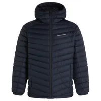 peak performance - frost down hood jacket - doudoune taille m, bleu