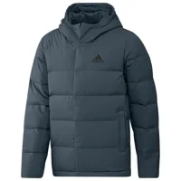 adidas - helionic hooded jacket - doudoune taille xxl, bleu