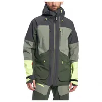tenson - touring shell jacket - veste de ski taille xl, vert olive
