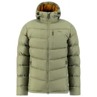 lundhags - fulu down hooded jacket - doudoune taille l, vert olive