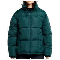 dedicated - puffer sorsele square quilt - veste hiver taille s, bleu