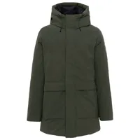ecoalf - toronialf jacket - parka taille l, vert olive
