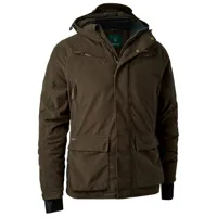 deerhunter - heat game jacket - veste hiver taille 48, brun/noir