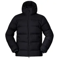 bergans - lava warm down jacket with hood - doudoune taille s, noir