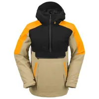 volcom - brighton pullover - veste de ski taille s, beige