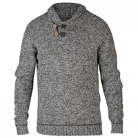 fjällräven - lada sweater - pull en laine taille s, gris
