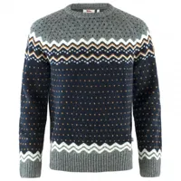 fjällräven - övik knit sweater - pull taille s, gris