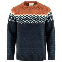 fjällräven - övik knit sweater - pull taille s, bleu