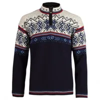 dale of norway - vail - pull en laine taille xxl, bleu