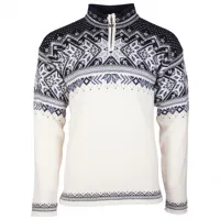 dale of norway - vail - pull en laine taille l, blanc