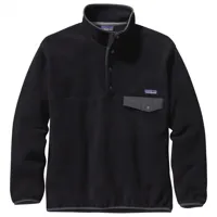 patagonia - synch snap-t pullover - pull polaire taille xs, noir