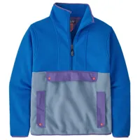 patagonia - synch anorak - pull polaire taille xl, bleu