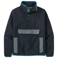 patagonia - synch anorak - pull polaire taille s, bleu
