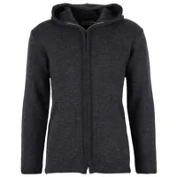 flomax - veste à capuche - veste en laine taille s, noir/gris