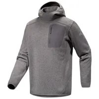 arc'teryx - covert pullover hoody - pull polaire taille l, gris