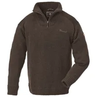 pinewood - hurricane sweater - pull en laine taille s, brun