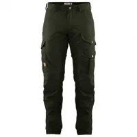 fjällräven - barents pro hunting trousers - pantalon de trekking taille 46, noir/vert olive