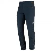 mammut - eisfeld advanced softshell pants - pantalon de randonnée taille 44 - regular, bleu