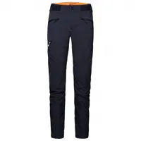 mammut - eisfeld advanced softshell pants - pantalon de randonnée taille 46 - long, bleu
