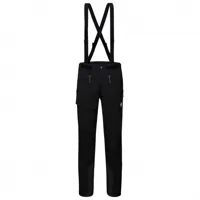 mammut - taiss pro softshell pants - pantalon de randonnée taille 46 - short, noir