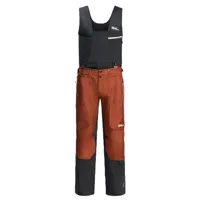 jack wolfskin - alpspitze air pants - pantalon imperméable taille m, rouge