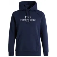 peak performance - original hood - sweat à capuche taille s, bleu