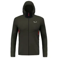 salewa - lavaredo hemp hooded jacket - sweat à capuche taille 54 - xxl, vert olive/noir